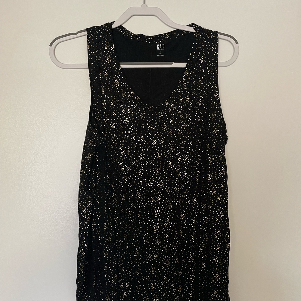 GAP Black and Gold Women's Top